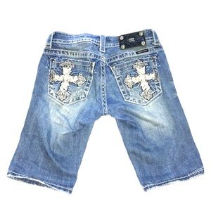 Miss Me Bermuda shorts